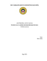 Referāts 'Kortizols un ar to saistītais adrenokortikotropais hormons', 1.