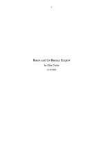 Eseja 'Rome and the Roman Empire', 1.