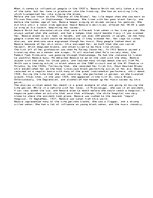 Eseja 'The Life of Bessie Smith, the Blues Singer', 1.