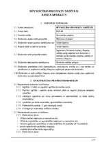 Paraugs 'Būvniecības projektu vadītājs - amata apraksts', 1.