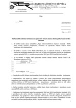 Paraugs 'Darba mobilo telefonu lietošanas un apmaksāto mēneša maksas limitu piešķiršanas ', 1.