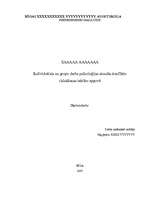 Diplomdarbs 'Individuālais un grupu darbs psiholoģijas stundās konfliktu risināšanas taktiku ', 2.