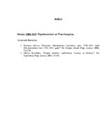 Eseja 'Napoleona karu iespaids uz Eiropu 19.gadsimta sākumā. Vīnes kongresa nozīme 19. ', 1.
