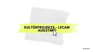 Prezentācija 'Kultūrprojekts "Lecam augstāk!"', 1.