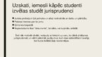 Prezentācija 'Juridiskā augstākā izglītība Latvijā', 8.
