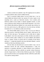 Eseja 'Bībeles leģendai par Bābeles torni ir reāls pamatojums', 1.