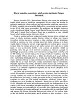 Eseja 'Kas ir mainījies manā dzīvē pēc iestāšanās ES', 1.