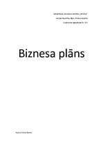 Biznesa plāns 'Biznesa plāns interneta veikalam', 1.
