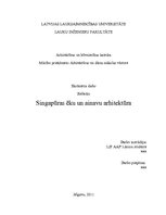 Prezentācija 'Singapūras ēku un ainavu arhitektūra', 1.