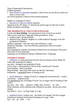 Konspekts 'Theoretical Grammar- Morphology', 1.