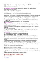 Konspekts 'Theoretical Grammar- Morphology', 3.