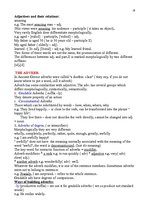 Konspekts 'Theoretical Grammar- Morphology', 18.