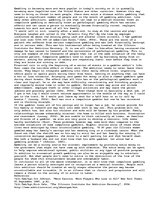 Eseja 'Pathological Gambling (Compulsive Gambling), a Medical Disorder', 1.