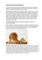 Konspekts 'Ēģipte. Senās valsts tēlniecība', 1.