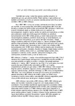 Eseja 'HIV un AID infekciju pacienti vecmāšu praksē', 1.