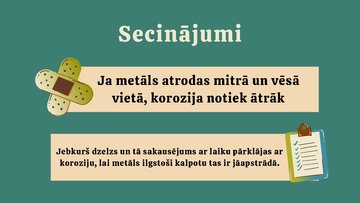 Prezentācija 'Pētījums par koroziju', 9.
