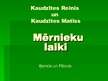Prezentācija '"Mērnieku laiki" - Ķencis un Pāvuls', 1.