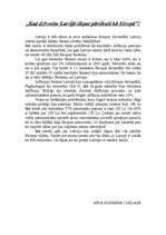 Eseja 'Kad dzīvosim Latvijā tikpat pārtikuši kā Eiropā', 1.