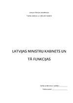 Referāts 'Ministru kabineta funkcijas', 41.