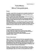 Konspekts 'Č.Dikenss "Olivera Tvista piedzīvojumi"', 1.