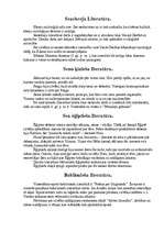 Konspekts 'Senebreju literatūra', 1.