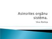 Prezentācija 'Asinsrites orgānu sistēma', 1.
