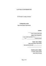 Prakses atskaite 'Civiltiesiskā prakse pašvaldībā', 1.