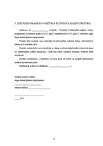 Prakses atskaite 'Civiltiesiskā prakse pašvaldībā', 12.