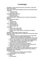 Konspekts 'Leksikoloģija', 1.