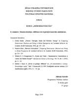 Eseja 'Demokratizācija: vēlēšanas kā vispārējās kontroles mehānisms', 1.