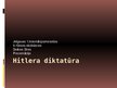 Prezentācija 'Hitlera diktatūra', 1.
