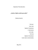 Referāts 'Anšlava Eglīša radošā personība', 1.