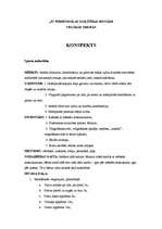 Konspekts 'Sporta nodarbība', 1.