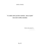 Referāts 'Ar veselību saistītu paradumu mainīšana – plāns un izpilde', 1.