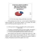 Referāts 'Tūristu piesaiste Rīgai kā Eiropas kultūras galvaspilsētai 2014.gadā', 23.