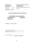 Prakses atskaite 'Prakses atskaite uzņēmējdarbībā viesu namā "Imantas"', 1.