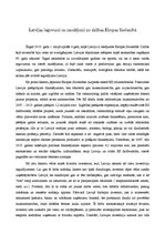 Eseja 'Latvijas ieguvumi un zaudējumi no dalības Eiropas Savienībā', 1.