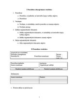 Paraugs 'Procedūru rokasgrāmatas struktūra', 1.