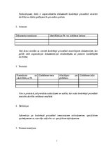 Paraugs 'Procedūru rokasgrāmatas struktūra', 2.