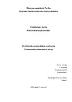 Konspekts 'Cilvēktiesību aizsardzības institūcija - Cilvēktiesību aizsardzības birojs', 1.