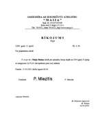 Referāts 'Lietvedība', 7.