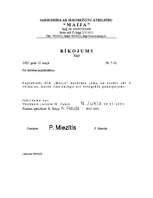 Referāts 'Lietvedība', 8.