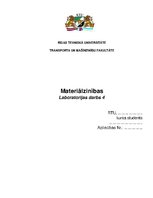 Paraugs 'Materiālzinības laboratorijas darbi', 10.