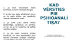 Prezentācija 'Psihoanalīze', 28.
