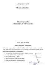 Referāts 'Matemātiskais svārsts', 1.