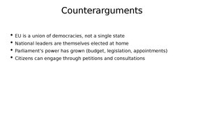 Prezentācija 'Is EU truly democratic', 8.