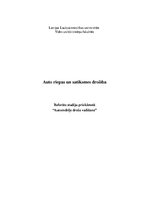 Referāts 'Auto riepas un satiksmes drošība', 1.