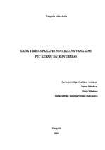 Referāts 'Gaisa tīrības pakāpes noteikšana Vangažos pēc ķērpju daudzveidības', 1.