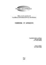 Referāts 'Uzņēmumā izmantotās datortehnikas (Hardware) apraksts', 1.