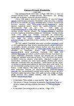 Konspekts 'Kaspars Ernests Biezbārdis', 1.